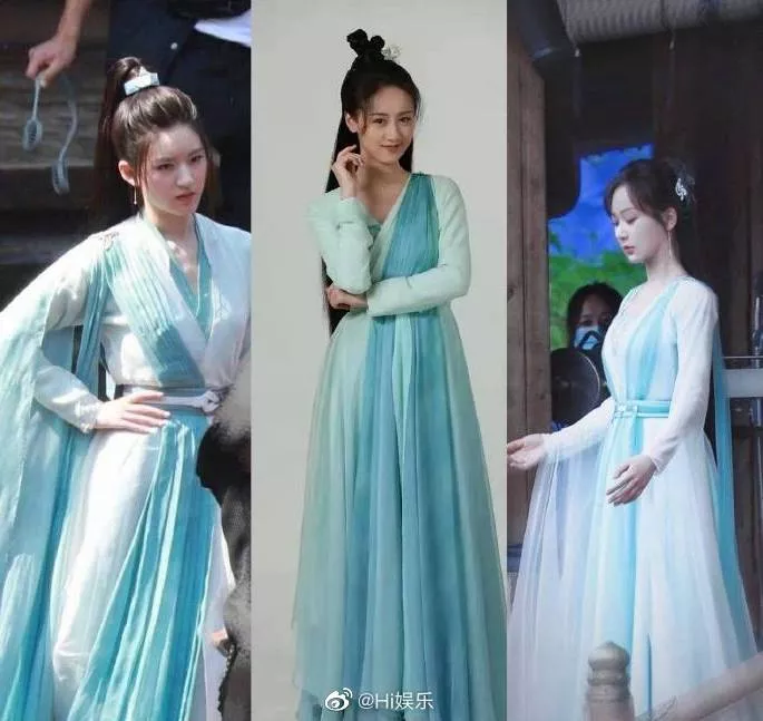 杨紫|杨紫《沉香如屑》造型出炉，化景甜同款细眉，与赵露思袁冰妍撞衫