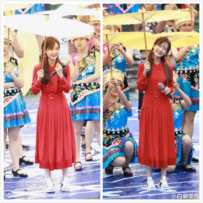 小白爱美搭|《射雕英雄传》杨蓉的扮演者李一桐,原来是90后,怪不得看着年轻