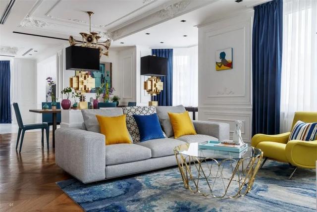 1600㎡法式轻奢，房子很大、风格很浮夸，满屋都是艺术范