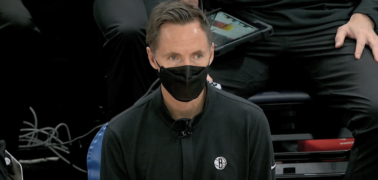 股價(jià)|殘陣籃網(wǎng)被聯(lián)盟第一打爆！單節(jié)狂輸21分，哈登場(chǎng)邊觀戰(zhàn)