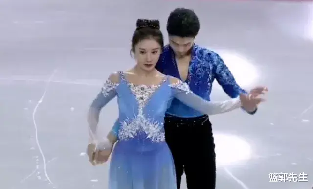 赵露思|美娜晒视频，直言“美娜冰上舞蹈好像艾莎公主”，但的确有点胖了