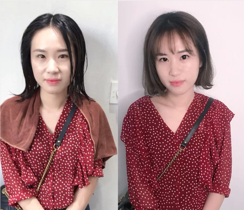 镜子发型|选对发型胜似整容，显小显时尚，你也可以美成18岁