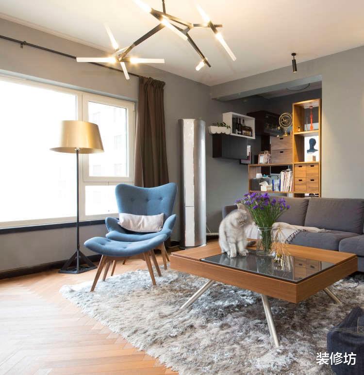 装修坊|70平的魔法空间，有独立浴缸和衣帽间，堪称两个人居住的首选