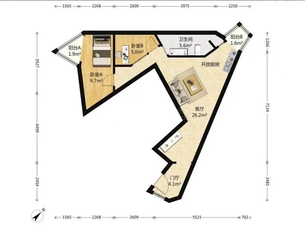 |男朋友装修的主题卧室居然…啊啊啊推开房门吓到报警！