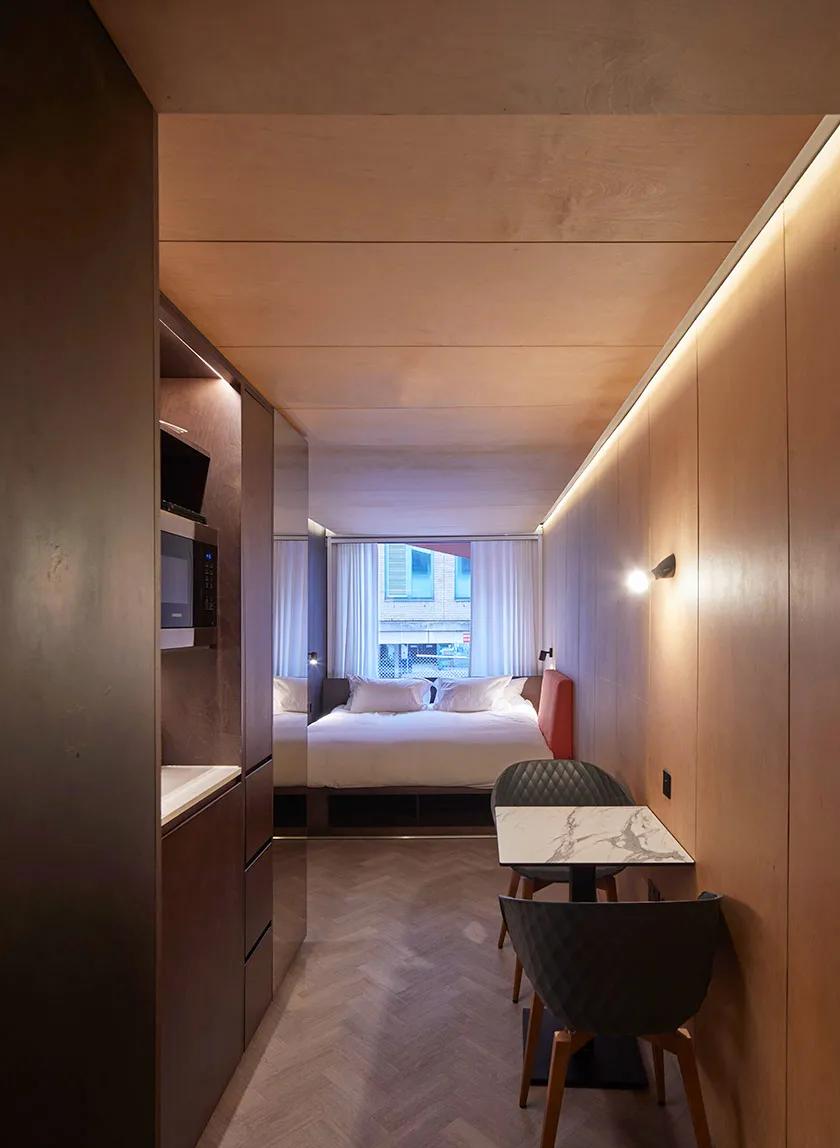 亿伽设计│酒店设计│集装箱公寓酒店：用回收集装箱构成的现代化公寓酒店