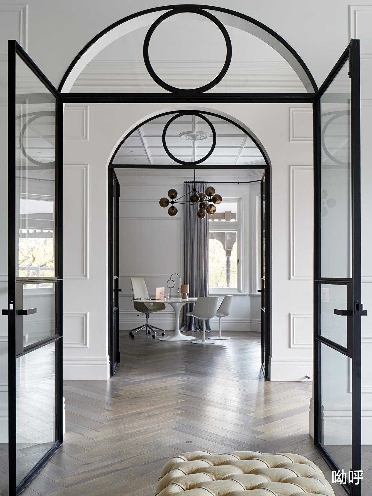 澳大利亚这栋公寓设计,简单的曲线反而更高级