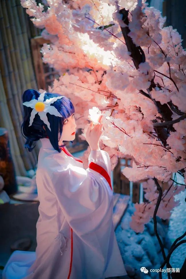 龙珠|cos：雏田白无垢cos正片