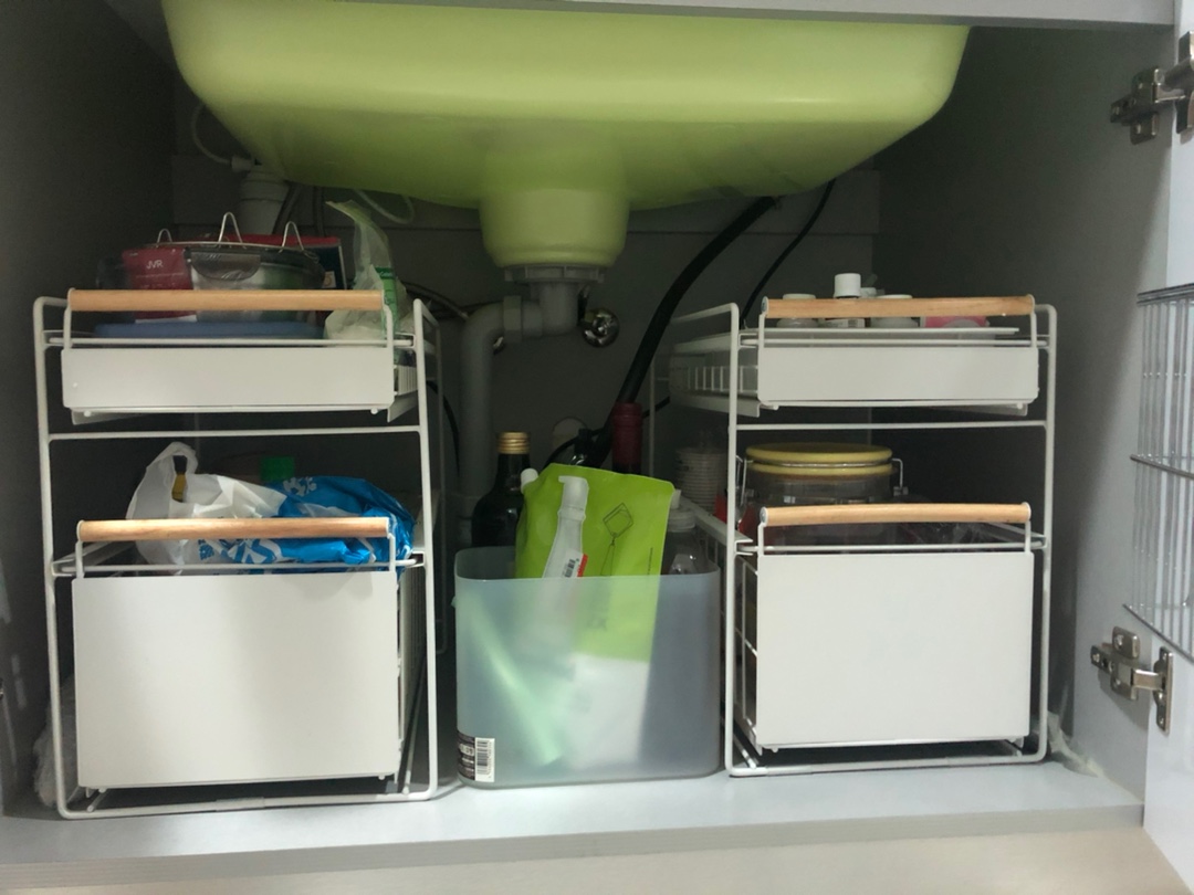 新住家居|都说水槽下是个“宝藏收纳角”，我倒要看看，都能放些什么？
