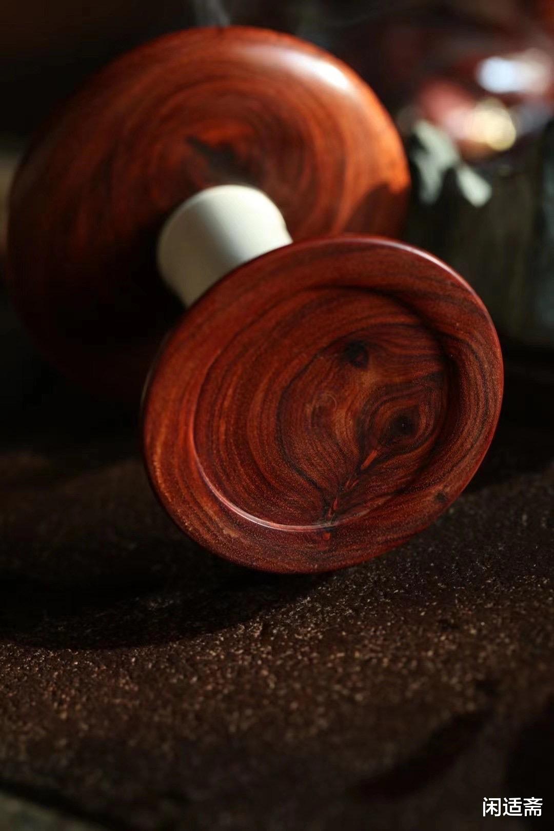 雕刻|案上云烟，书斋茶室雅器，盘根香薰炉
