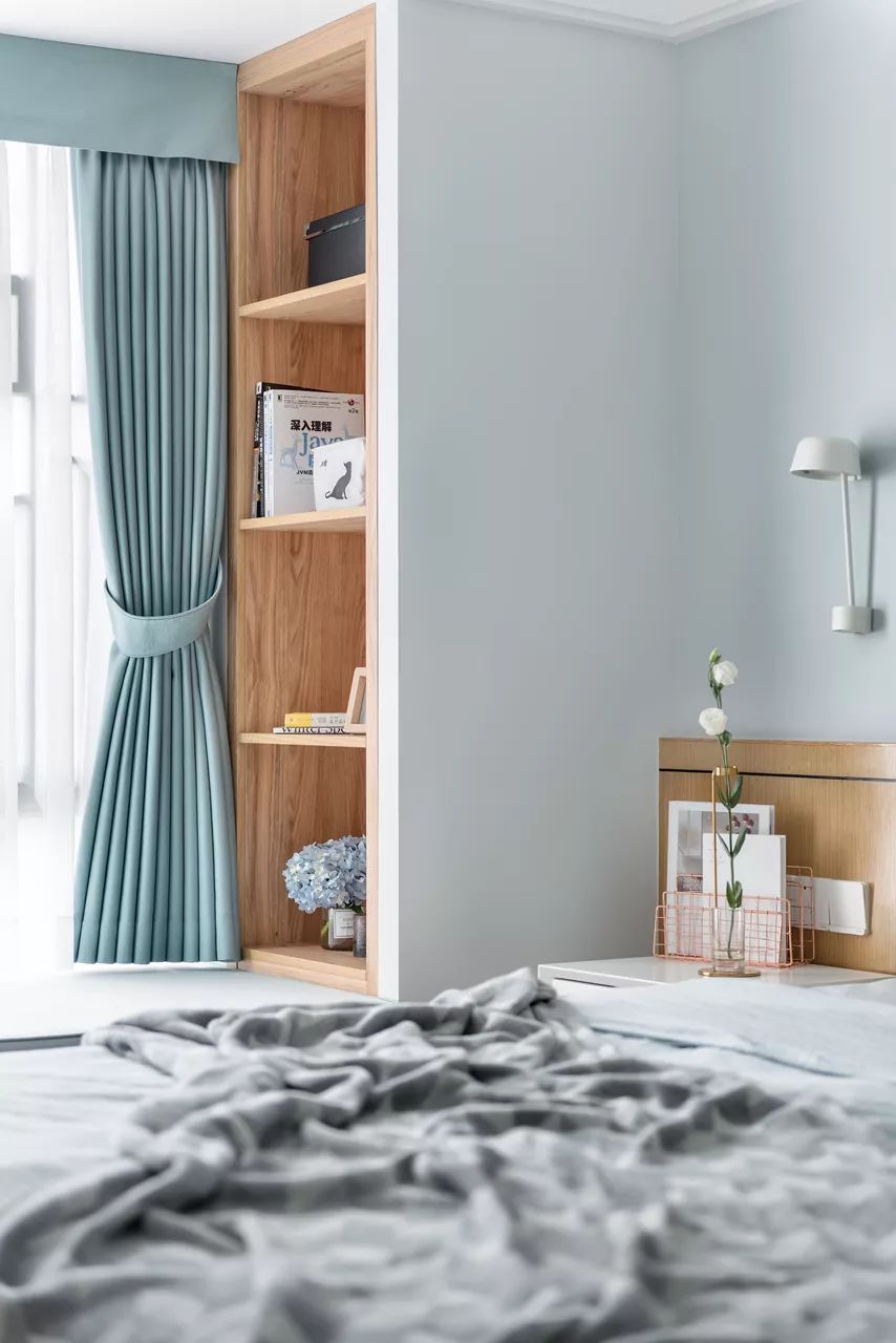 |106㎡北欧风小户型,简单的色调搭配原木色,原来还能这么好看!