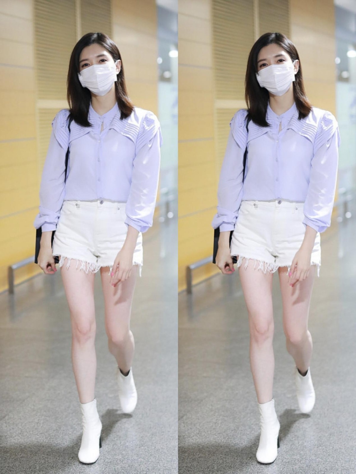 白小白的衣橱|真服了江疏影的衣品，长得挺有古典气息，穿着花哨衬衫却挺接地气