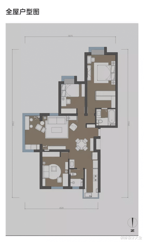 150㎡工业风与小清新的碰撞，高逼格浴室，这家业主骄傲的资本！