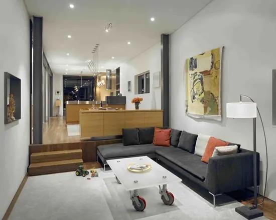 等我有个大户型的新房，客厅一定要设计下沉式，拿豪宅都不换！