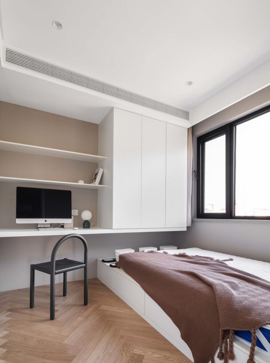 |越简单越大气，她坚持一体化布局，完工后，空间感直接翻倍