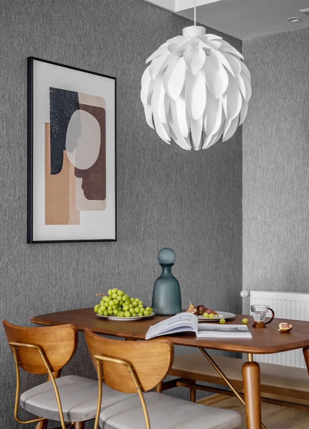 128m2三室混搭风,论老破小变轻复古搭配,我只服他家!