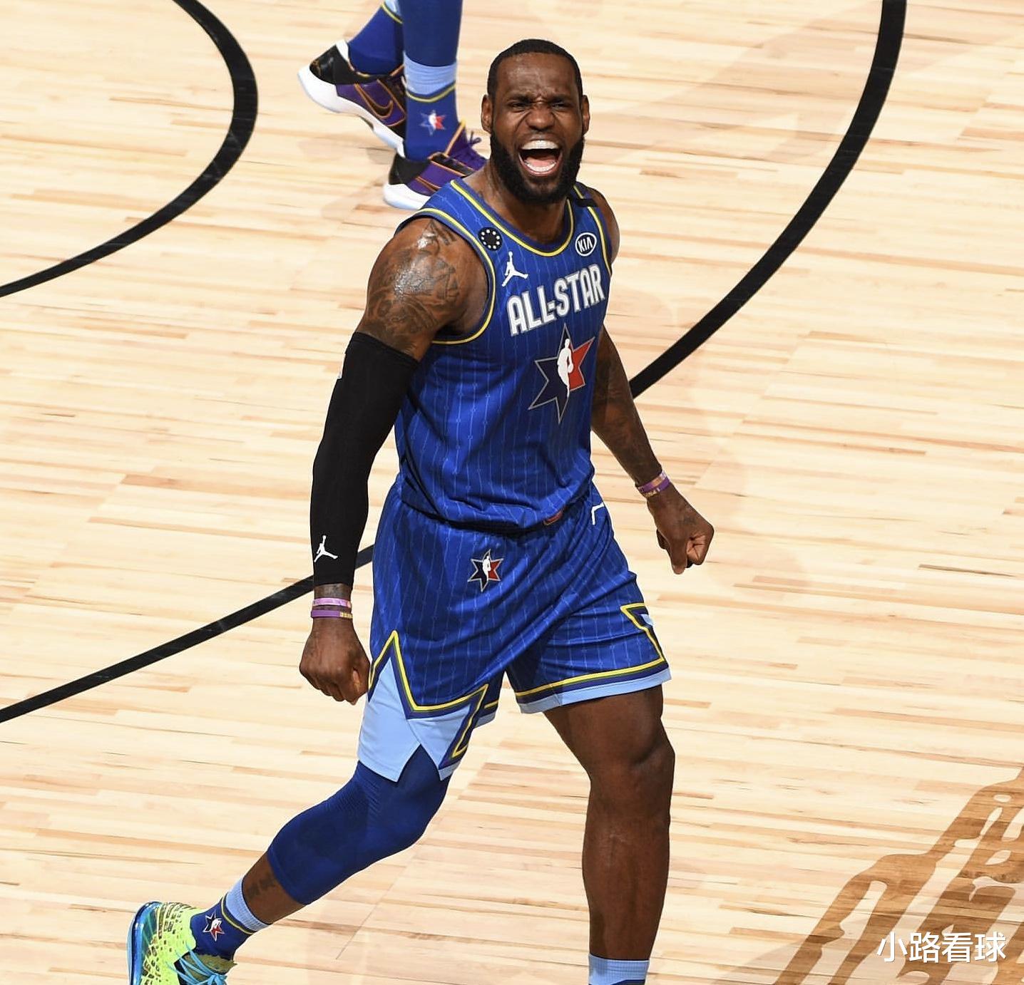 勒布朗·詹姆斯|只差8球！詹皇将超大帅成历史第三人，第8次全明星票王真稳了？