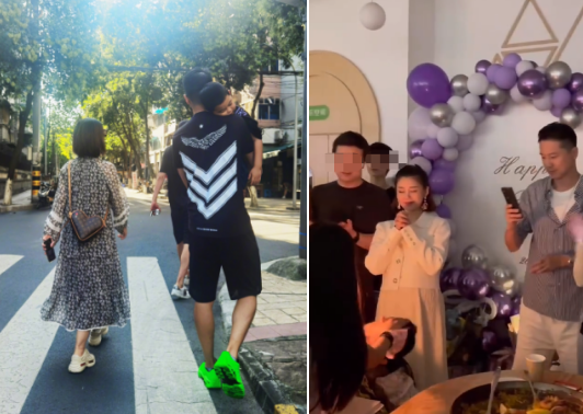李小萌|李小萌晒二胎性感孕肚照！穿高跟鞋肚子大如球，老公贴身拥抱好恩爱