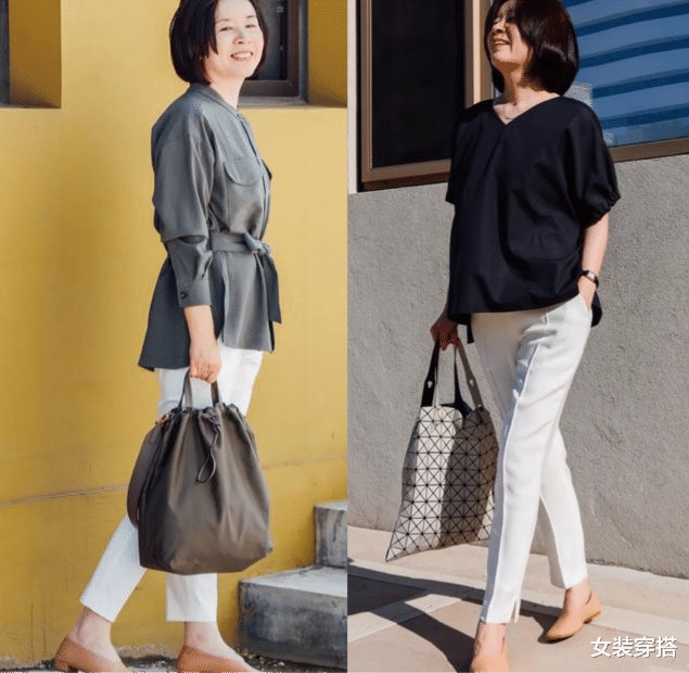 女装穿搭|夏天50岁女人穿什么衣服显得有气质