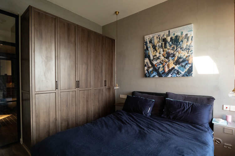 |24万装出70㎡复古风两居,低调奢华有气质,二人世界太美好了