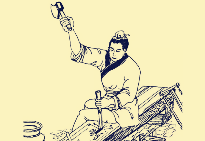 中外历史解谜|民间故事:木匠见庄稼地里有动静,暗中观察,隔日送给邻居一把刀