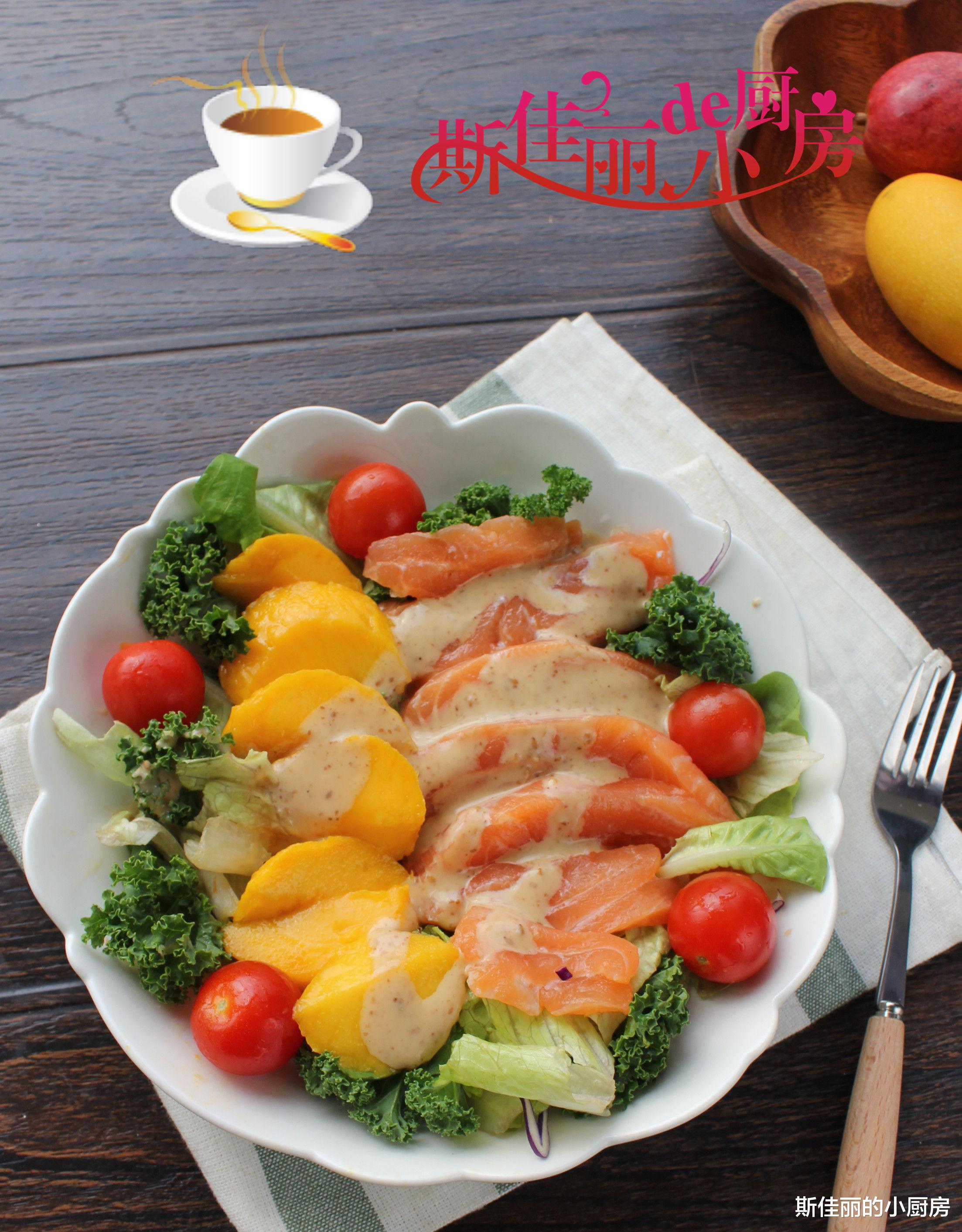 三文鱼|48岁女人一人食减脂午餐，不将就不浪费，一个人吃饭也要有仪式感