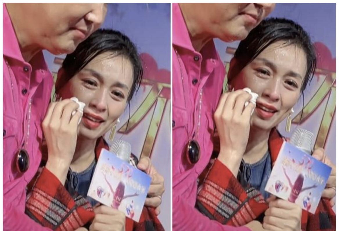 张庭|别再相信“冻龄女神”，50岁张庭把妆哭花，素颜状态让人不敢认