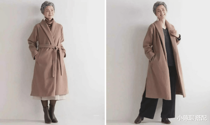 小陈聊搭配|60岁之后,建议少穿“卫衣+牛仔裤”,秋季这样搭,轻松穿出优雅范