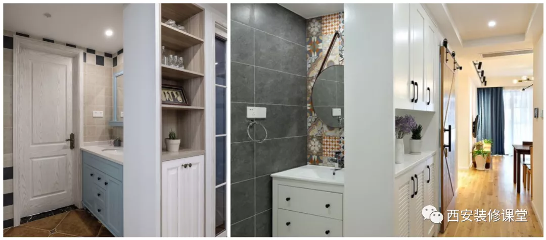 浴柜外置干湿分离，8种做法