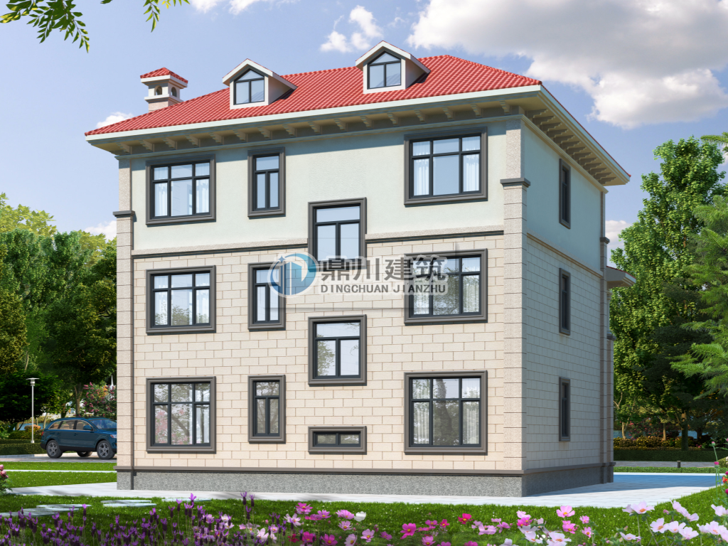 |5款农村别墅，经济实用，回老家建超气派