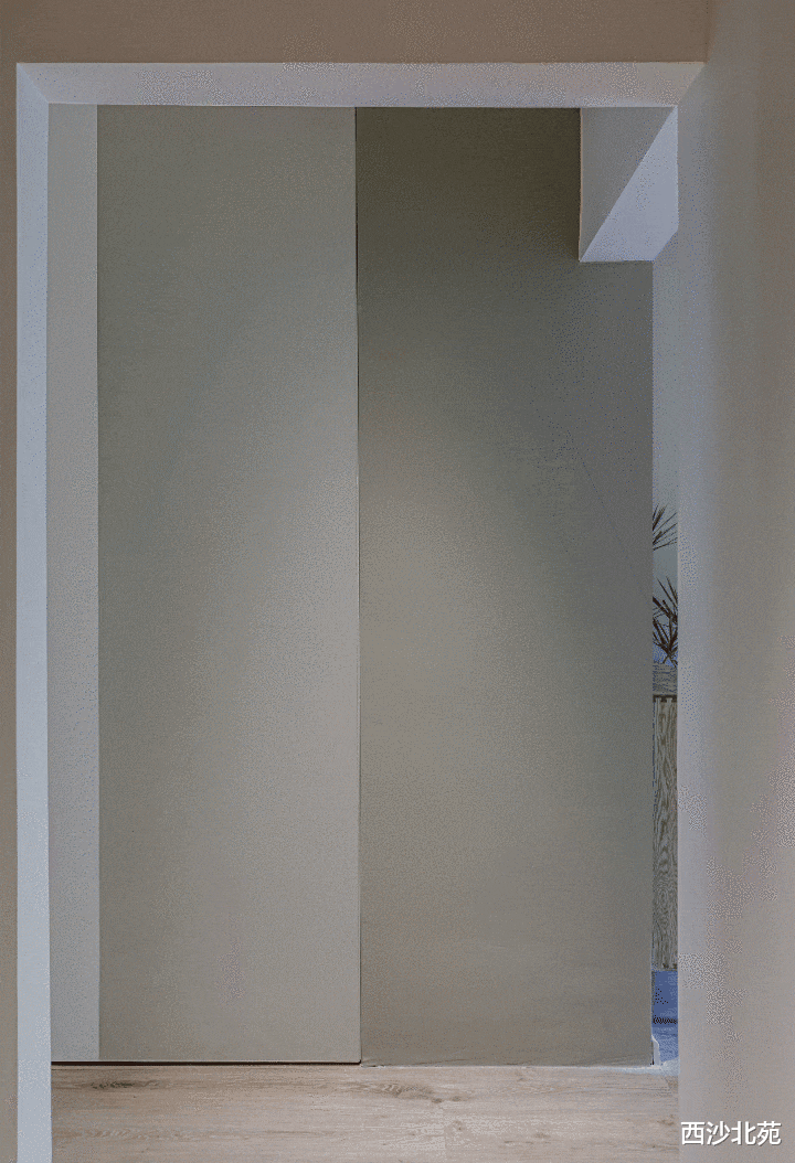 |适的MUJI风,以简约为主,45㎡的小屋满满的智慧