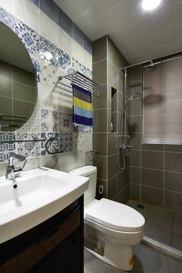 |96㎡现代混搭，美式+轻奢，营造出华丽古典的气质！