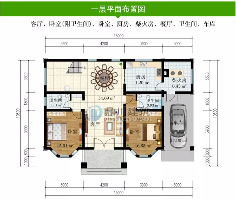 |人气爆款二层农村别墅，这4款别墅户型，精致省钱，布局接近满分