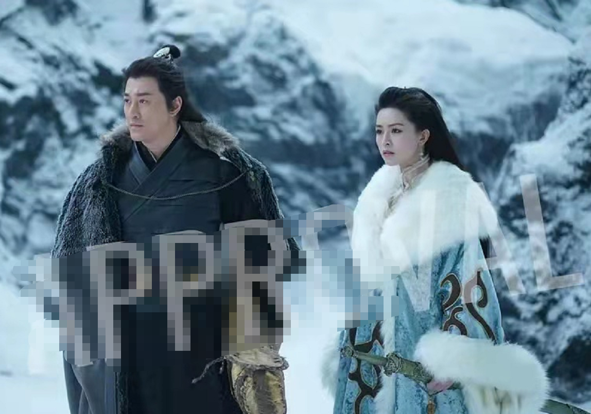 赵敏|文咏珊美貌逆袭baby！穿毛领演赵敏又要成经典，搭档林峰像两辈人