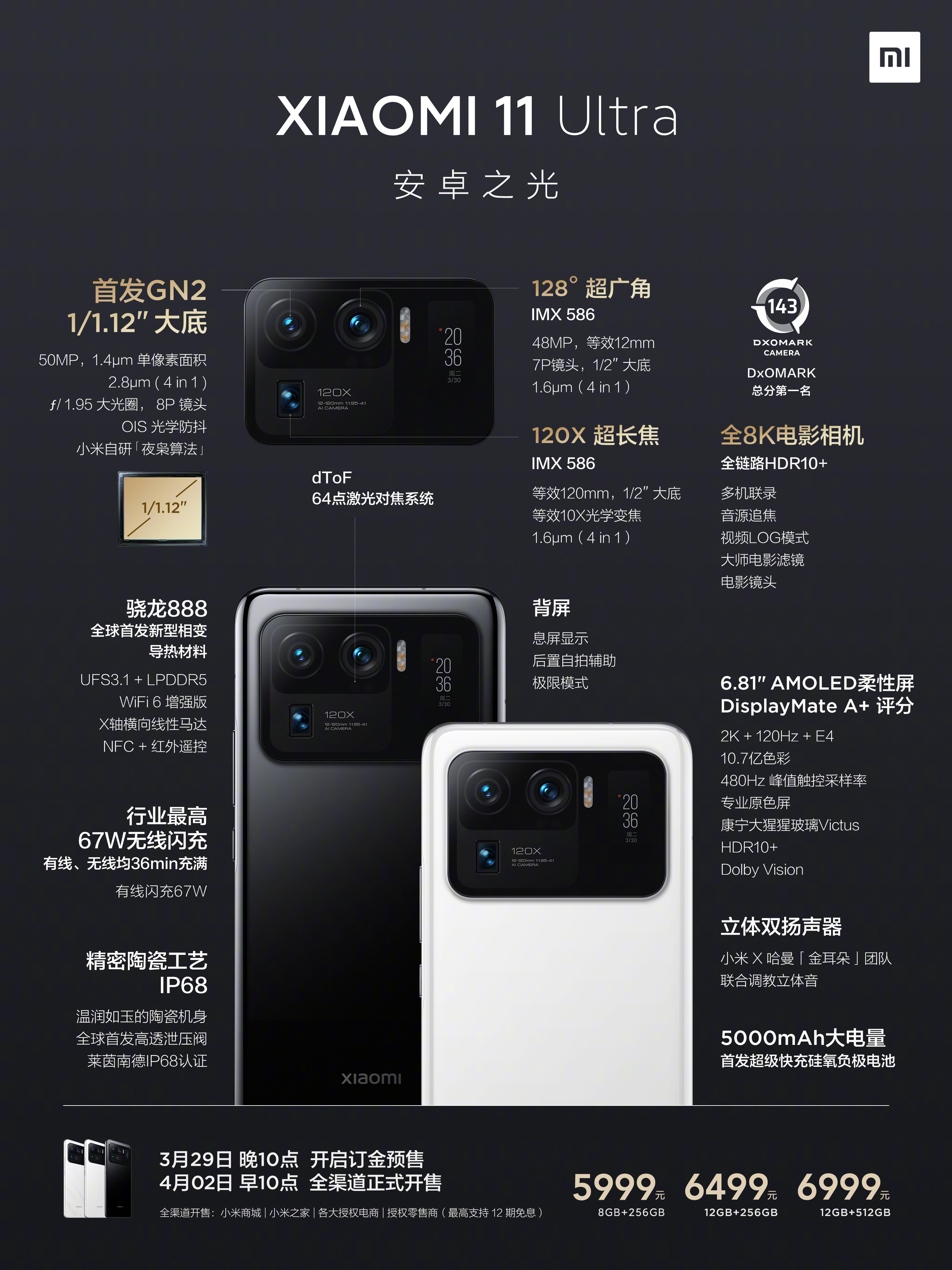 小米科技|价格差700，小米11 UItra和米10至尊版差距有多大？