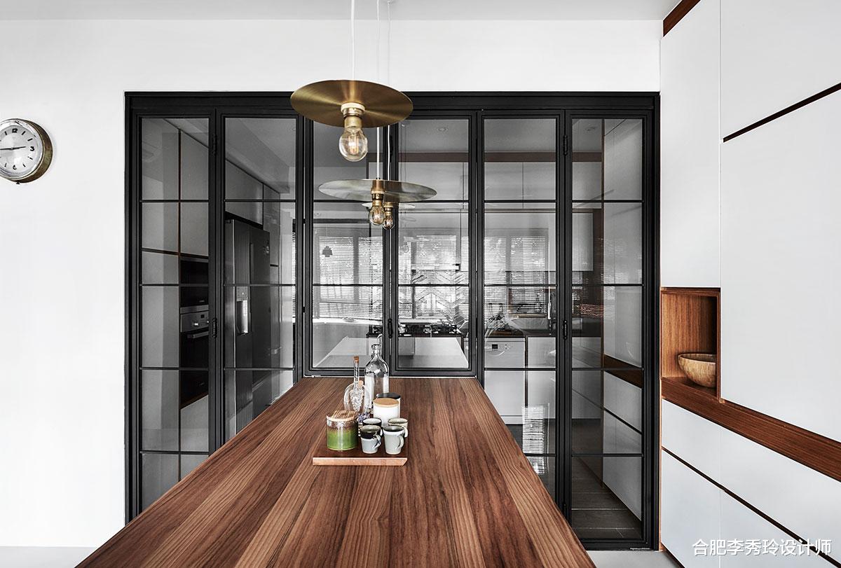 合肥李秀玲设计师|入住一年，我又给厨房加了折叠门，体验过才知道当初的决定是错的
