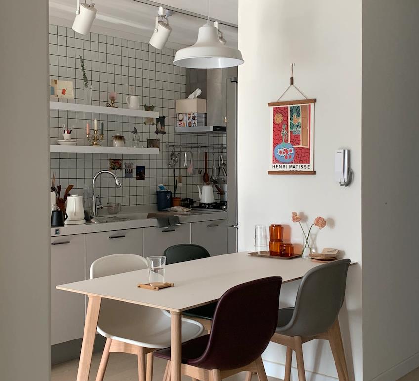 年轻人的装修,76㎡小户简约不复杂,做到颜值与实力并存真的不难