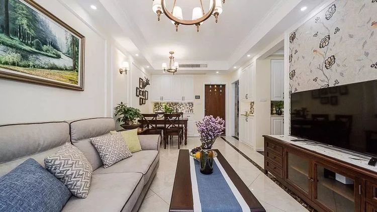 客厅连着餐厅,如何去分割空间呢?