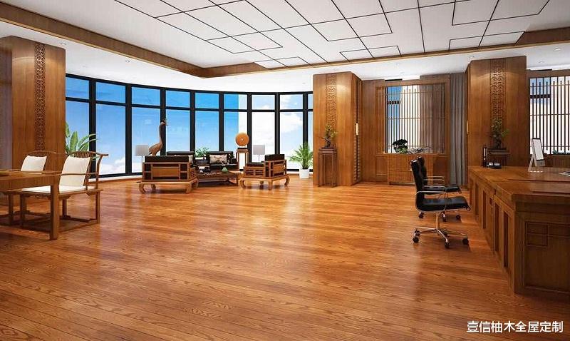 新的城市天际线竟用实木装修定制