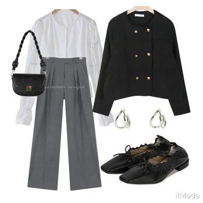 itMode|秋冬高级色通勤穿搭，好看到犯规！