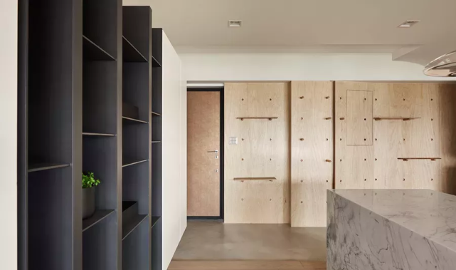 简易设计|116㎡三房改一房，客餐厨全开放布局，蜗居变豪宅