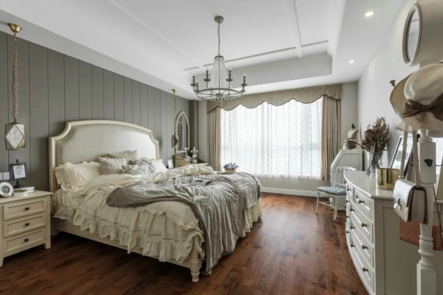 |82平美式小户型房子,掉繁复设计的家具简而不凡