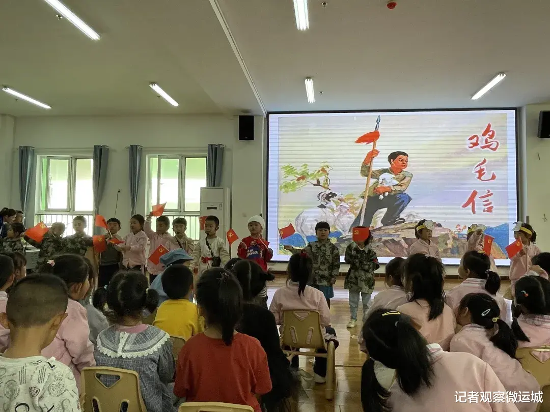 记者观察微运城 经典润童年 精神永流传 ——运城市大运幼儿园举办经典故事展演