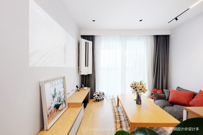 舒心|原木x纯白丨93平简净木质舒心宅