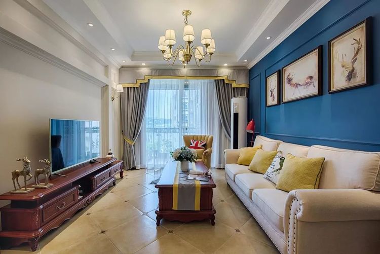 20万装70平美式风，既温馨又优雅的新家！