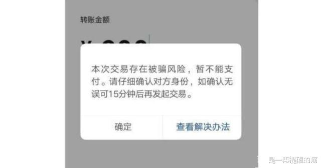 数字化转型|微信用户转账时，如果提示“这行字”，记得别输入“付款密码”