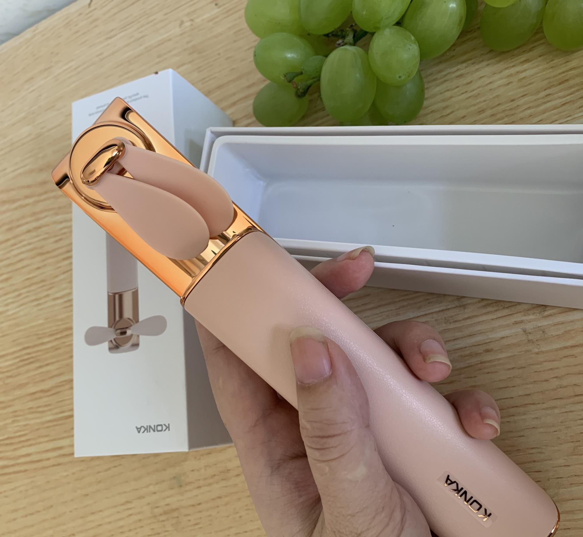 口红|“口红风扇”火了，让你夏天清爽不脱妆，精致女生都喜欢