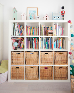 10 个适合儿童房的可爱定制书柜创意
