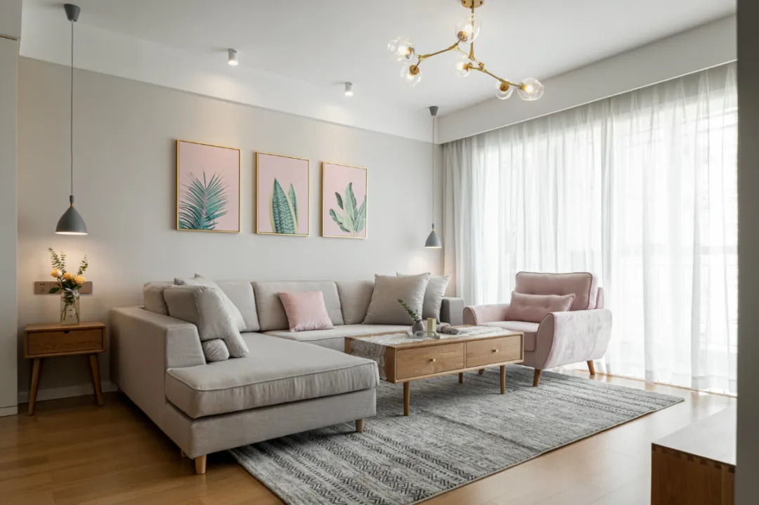 125㎡暖色调北欧风,活泼又不失温馨,家人都很满意!