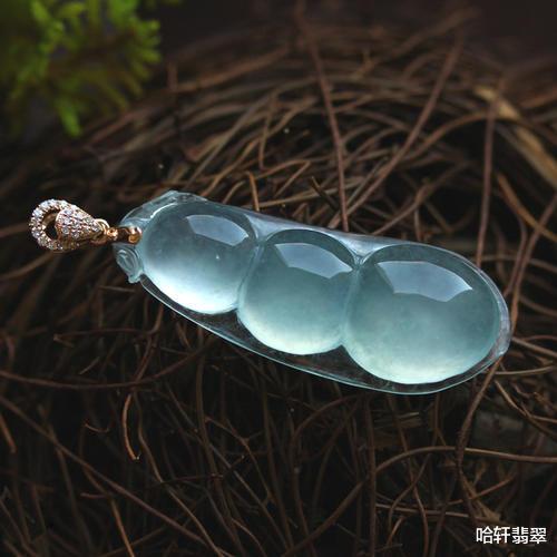 翡翠|翡翠四季豆的寓意和象征