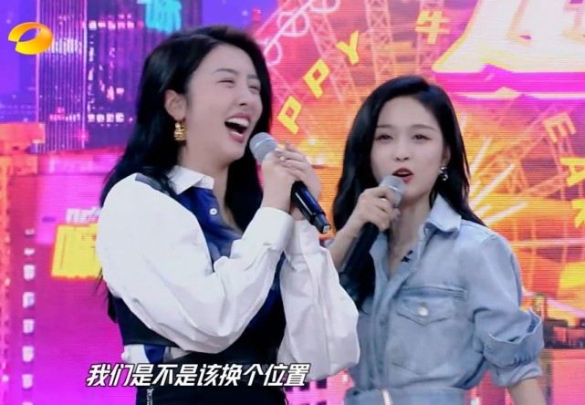 吴宣仪|吴宣仪多喜欢挨着王一博？特意找机会绕到他身边，却被大张伟坏了好事！